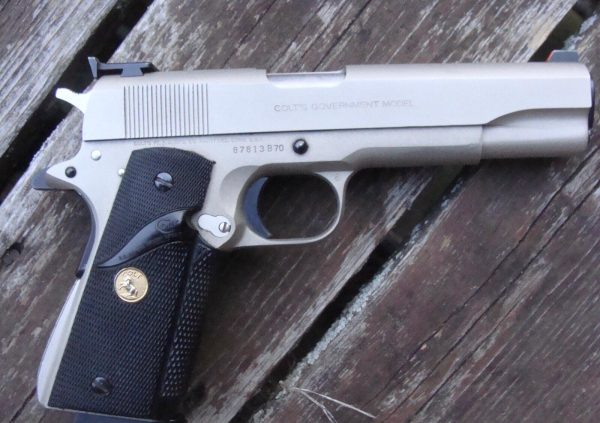 COLT 1911 GOV'T MK IV SERIES 70 E NICKEL
