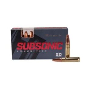 HORNADY SUBSONIC-.300-AAC -BLACKOUT 190