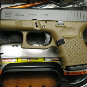 GLOCK 26 GEN 4 OD GREEN FRAME