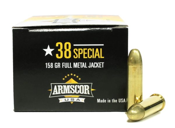 Armscor USA38 Special 158 Grain FMJ Armscor USA - 50 Rounds