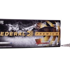 Federal Premium TERMINAL ASCENT 6.5 PRC 130 grain Terminal Ascent Centerfire Rifle Ammunition P65PRCTA1 Caliber 500 ROUNDS