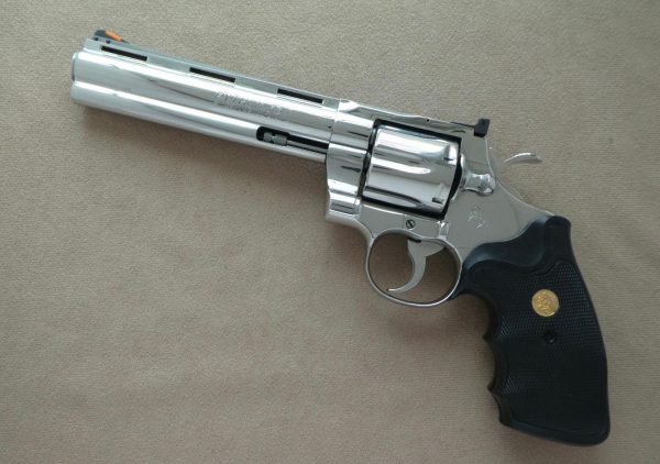 COLT PYTHON BRIGHT STAINLESS STEEL  357 MAGNUM