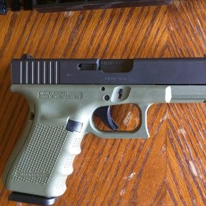GLOCK 23 GEN 4 BATTLEFIELD GREEN 40 S&W