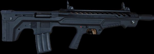 Husan MKA1923 BullPup 12g, S/A Shotgun  19.75”  Fixed Stock Black