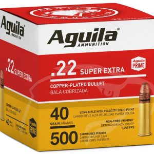 AGUILA 22LR SV SP 40 GR 500 rounds