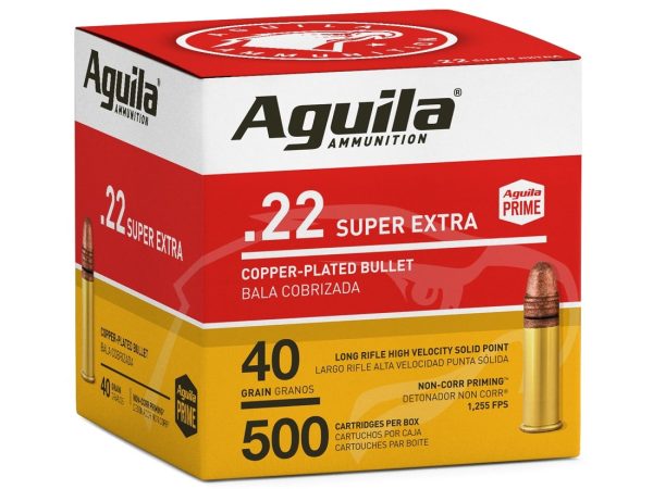 AGUILA 22LR SV SP 40 GR 500 rounds