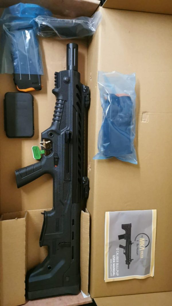 Husan MKA1923 BullPup 12g, S/A Shotgun  19.75”  Fixed Stock Black - Image 2