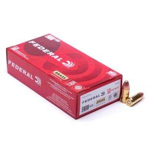 FED c.9mm 115GR FMJ BRASS CASE 50CT