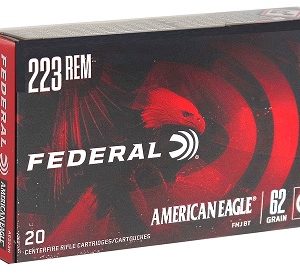 FED. A.E. c.223 REM. 62 gr. FMJ BRASS CASE