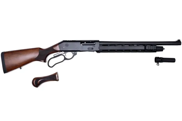 EGE ARMS LV12 12GA 3” 18.5” BRL, Walnut Lever