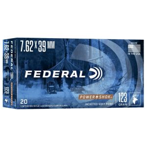 Federal 7.62×39 Ammunition 123 Grain SP Box Of 20