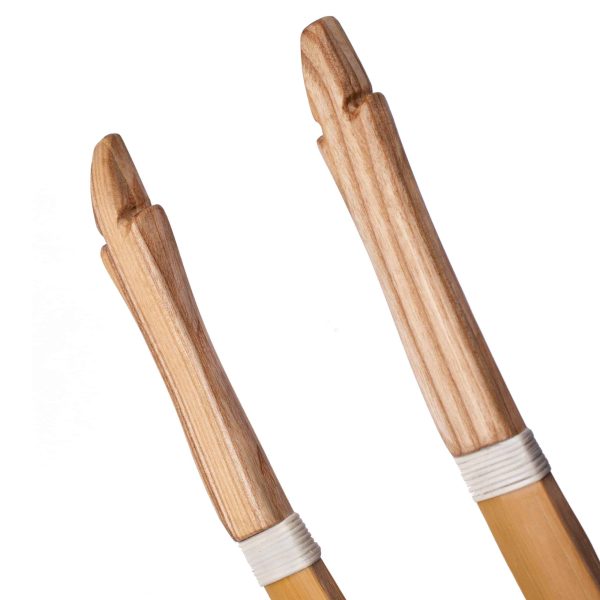 Traditional Bamboo Laminated Asymmetrical “Hankyu” Bow - Image 4
