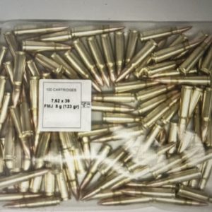 PRVI c.7.62X39 FMJ 123gr BULK 100 RDS
