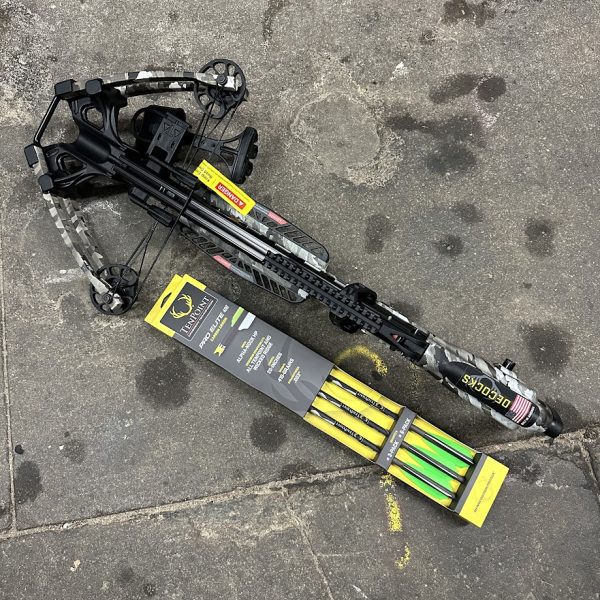 TenPoint Crossbow Venom X Acuslide w/ Scope, Quiver & Arrows – GUNTICKETS [20 SPOT]