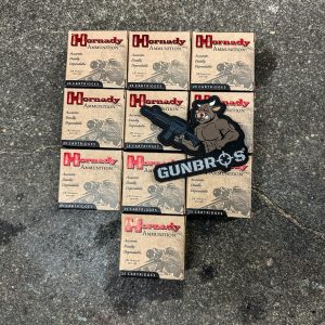 250rds Hornady Custom 9mm 124gr XTP – GUNTICKETS [10 SPOT]