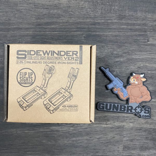 Strike Industries Sidewinder V2 Back Up Iron Sights – GUNTICKETS [10 SPOT] - Image 2