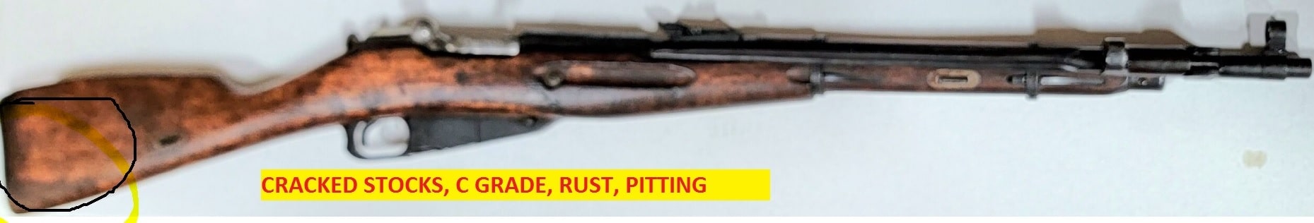 Mod 44 MOSIN NAGANT SOVIET C.7.62X54 Carbine