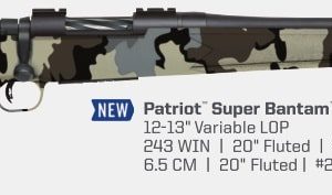 MOSSBERG PATRIOT 308 & 243 WIN fluted KUIU Vias camo 22