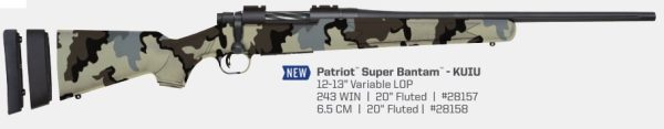 MOSSBERG PATRIOT 308 & 243 WIN fluted KUIU Vias camo 22