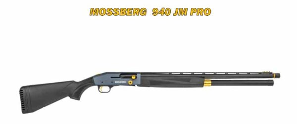 Mossberg 940 JM PRO Semi-Auto12 Ga 24″ Barrel Tungsten Gray Receiver Gold Accents 85143