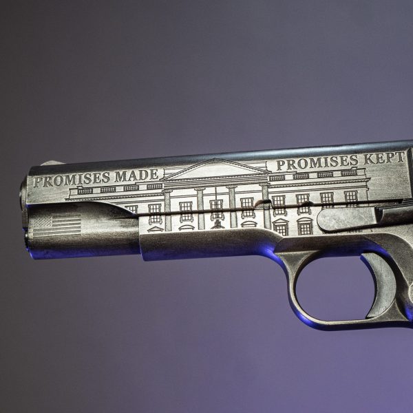 Auto Ordnance 1911 Trump Save America Edition .45 ACP – GUNTICKETS [50 SPOT] - Image 2