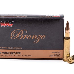 PMC c.308 WIN (7.62 NATO) 147GR FMJ-BT. 20PK