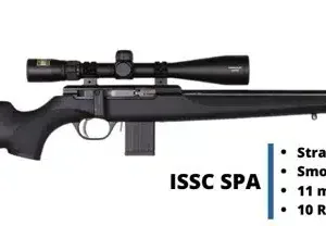 ISSC SPA 22 LR 20″ Barrel Semi-Auto Carbon Fiber Rifle