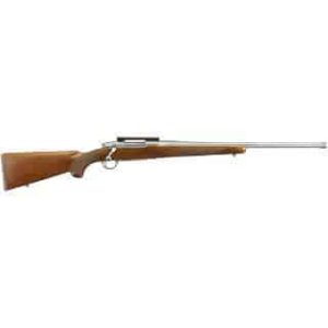 Ruger Hawkeye Hunter Rifle .308 Winchester Stainless Finish Walnut Stock 4+1 Capacity 20″ Threaded Barrel