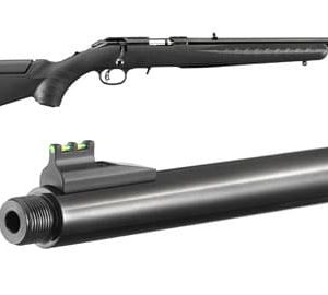 Ruger American Rimfire® Standard 17 HMR Satin Blued Threaded Barrel
