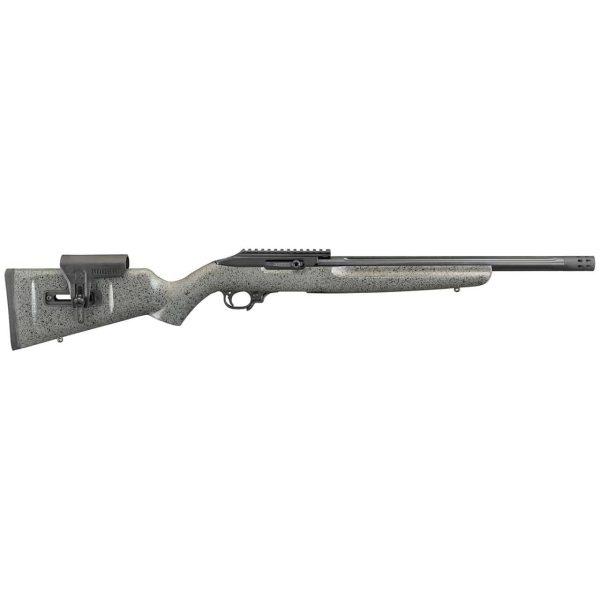 Ruger 10/22 Competition 22 LR Speckled Black
