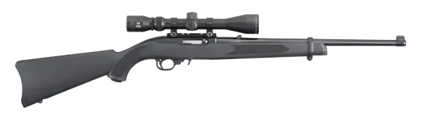 Ruger 10/22 Carbine 22 LR Black with Viridian Scope