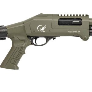 Wolverine XM Folding Pump 12g  10″ barrel Cerakote TAN